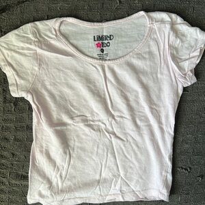 Limited Too Pale Pink T-shirt Size 4t